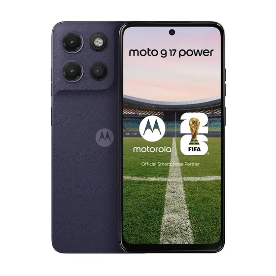 Celular Motorola Moto G17 Power Dual Sim 256gb 8gb Ram (bateria 6000 Mah) - Arandano (evening Blue)