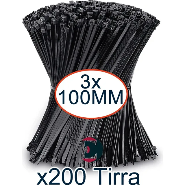 Tirrap Tirrajes Cinta De Amarre Precinto Abrazadera Plástico