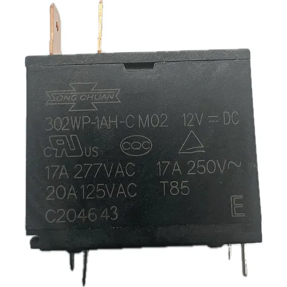 Rele 302wp-1ah-c 12v 20amp En 125v 4 + 2 Pines Microonda