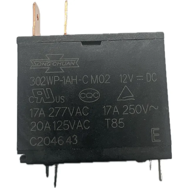 Rele 302wp-1ah-c 12v 20amp En 125v 4 + 2 Pines Microonda