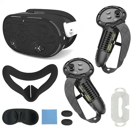 Funda Protectora De Silicona 7 En 1 Para Meta Quest 3s