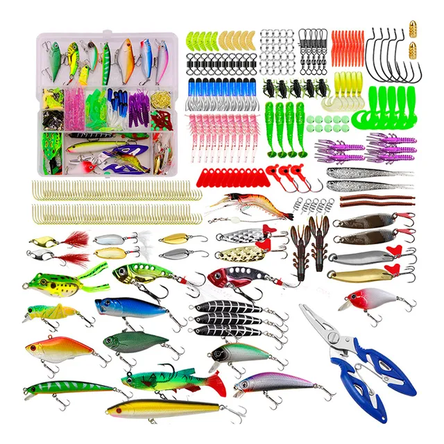 Kit Valija Organizador Señuelos Para Pesca 300 Piezas El Rey
