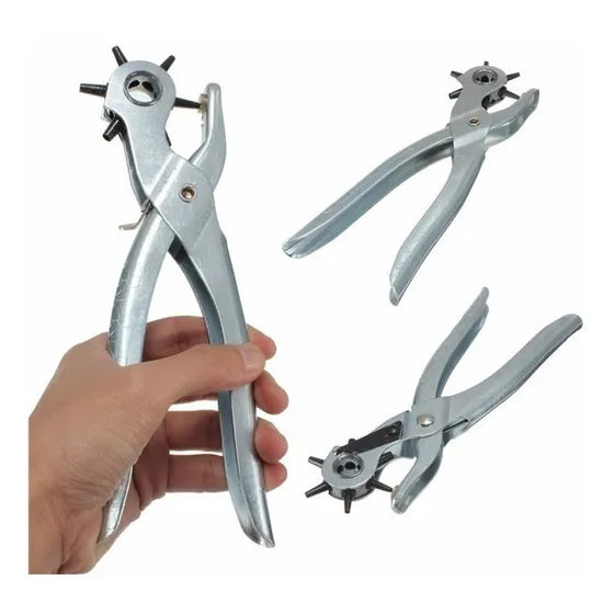 Pinza Sacabocado Abre Huecos Cuero Carton Corcho Foamy S4