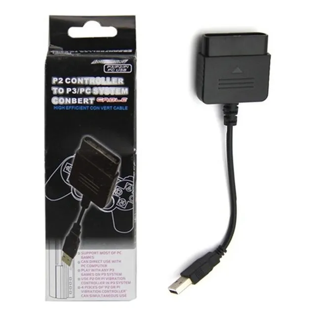 Adaptador Usb Joystick Control Mando Para Ps2 Ps1 Ps3 Pc 