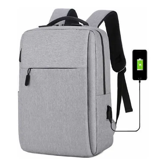Mochila Antirrobos Backpack Seguridad, Carga Usb, Laptop