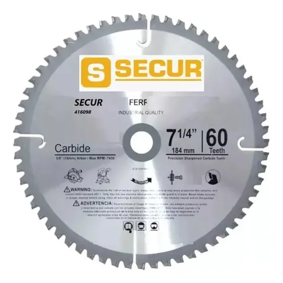 Disco 7 1/4 '' Sierra Isopanel 60 Dientes German