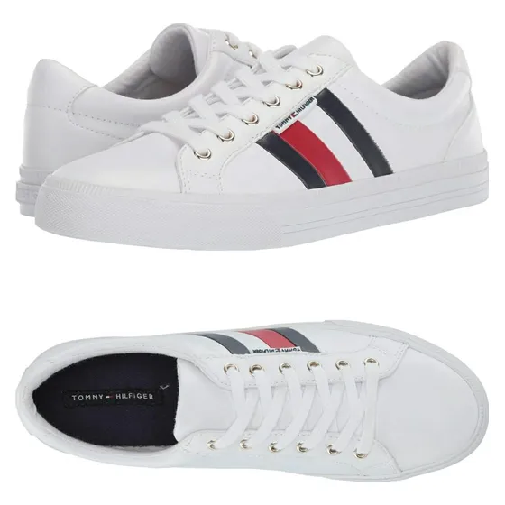Zapato De Dama Tommy Hilfiger Talla 7 1/2 Americano Original