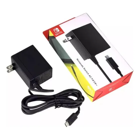 Nintendo Switch Cargador 100-240v Jpn En Caja