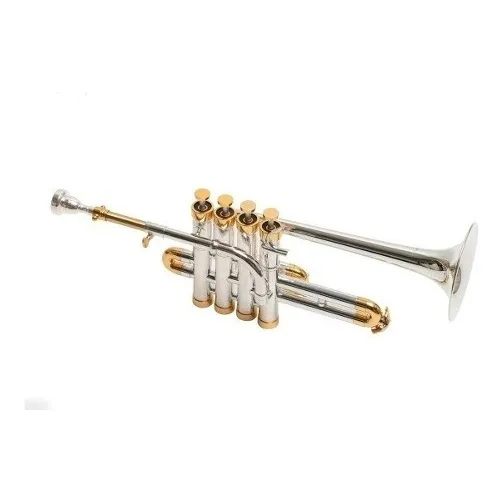 Trompeta Piccolo Custom Parquer Bb 4 Pistones +estuche+boq