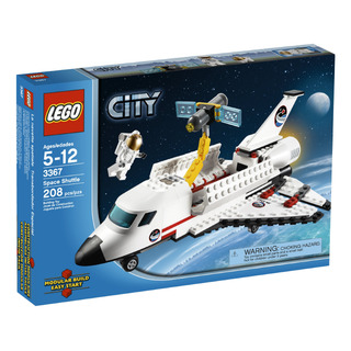 Brinquedo Lego Space Shuttle 3367 Com Minifigura De Astronau Brinquedo Lego Space Shuttle 3367 Com Minifigura De Astronau
