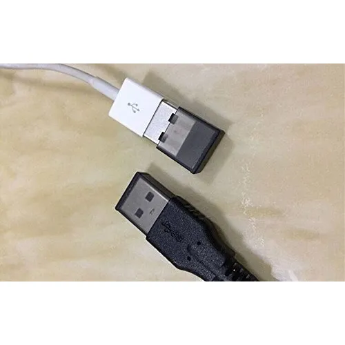 Honbay 40pcs Semitransparente Negro Clara Plastico Usb