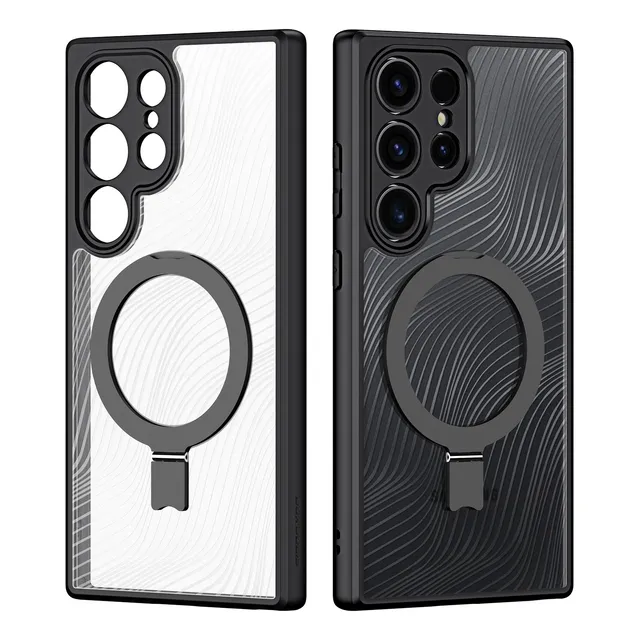 Case Carcasa Funda Forro Magsafe Para Samsung Galaxy | S25 | S24 | Plus | Ultra | Dux Ducis Aimo Magnético Soporte Entendible Incluido