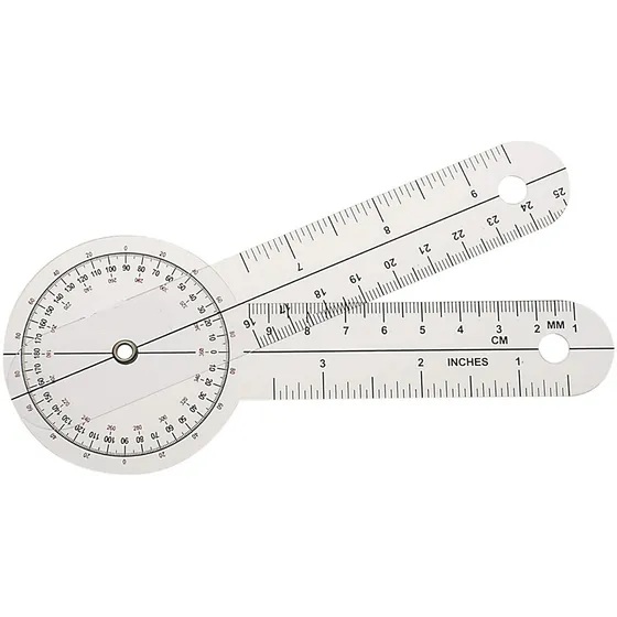 Herramienta Para Medir Ángulo Goniometro 25cm 360°