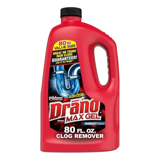 Gel Removedor De Obstrucciones Y Limpiador De Desagües Drano