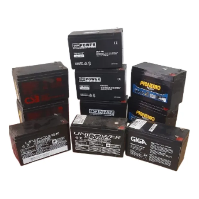Lote 10 Baterias 12v 7ah Diversas Marcas P/ Recondicionar