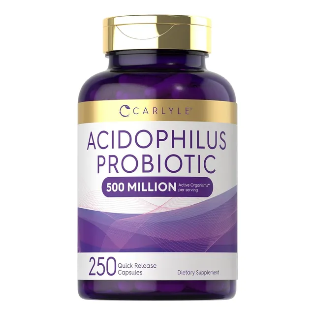 Acidophilus Probiótico | 500 Millones De Ufc 250 Capsulas