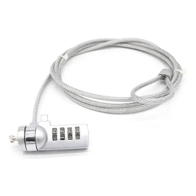 Guaya De Seguridad Con Clave Para Portátil Computador Laptop
