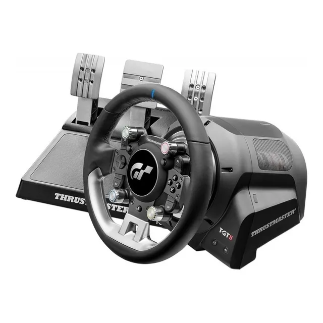Volante Gamer Profiss Thrustmaster T-gt Ii Racing Ps5 Ps4 Pc Color Negro