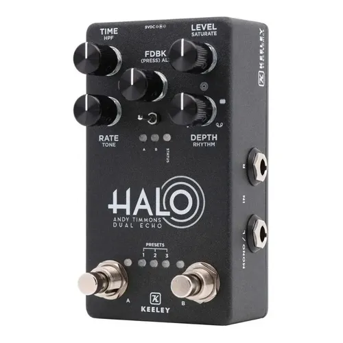 Pedal de efeito Keeley Electronics Compressor Mini preto