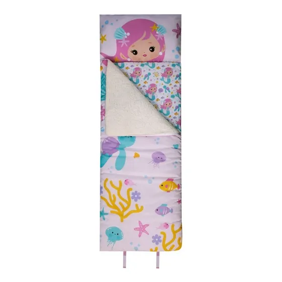 Saco De Dormir Infantil Acolchoado Para Acampamento Camping