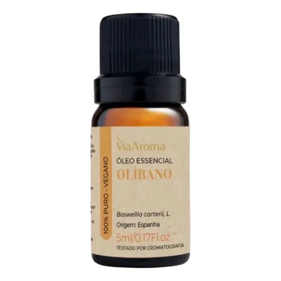 Oleo Essencial Olíbano Aromaterapia 100% Puro 5ml - Via Aroma