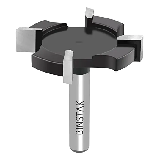 Cortador Cnc Para Aplanar Tablas De 1/4 Pulgadas, 1-1/2 PuLG