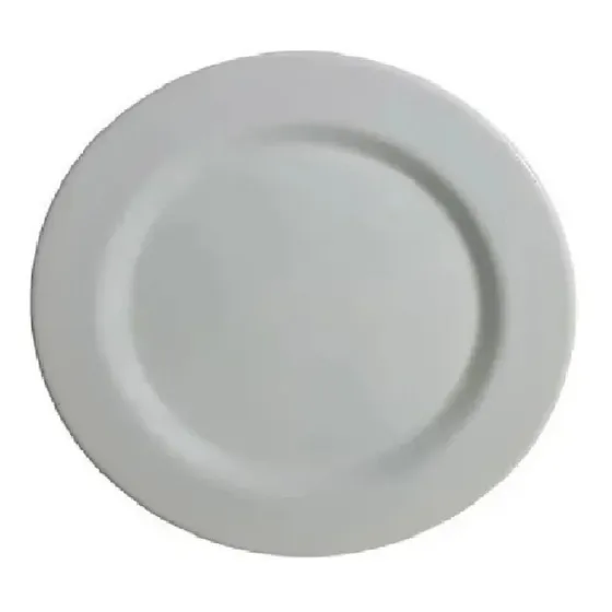 Plato Melamina Llano 25cm  Linea Hotelera Melamine