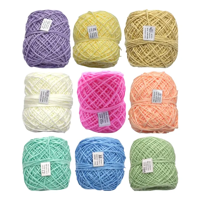 Kit De Crochet 2 Agujas, 9 Hilos Macramé Wayú Y Aguja Lanera