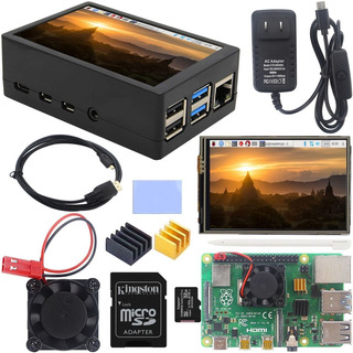 Raspberry Pi 4 B 4gb Case Display Lcd 3.5 Ventilador Kit Pi4 Raspberry Pi 4 B 4gb Case Display Lcd 3.5 Ventilador Kit Pi4