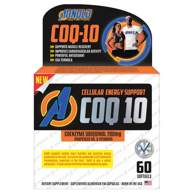 Coenzima Q10 Coq10 200mg Ubiquinol 60 Caps Arnold Nutrition Sabor Sem Sabor Coenzima Q10 Coq10 200mg Ubiquinol 60 Caps Arnold Nutrition Sabor Sem Sabor