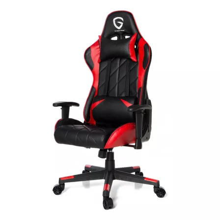 Silla Gamer Esports Sillon Butaca Pro Reclinable Oficina Color Rojo