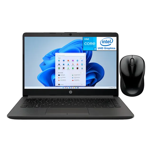 Laptop Hp 240r G9 Intel Core I3 24gb Ram 512gb Ssd Windows 11 Home Mouse Dxt