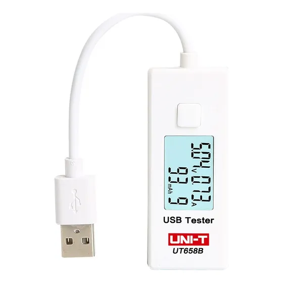 Probador De Usb Uni-t Ut658b Tester Voltaje Corriente Carga