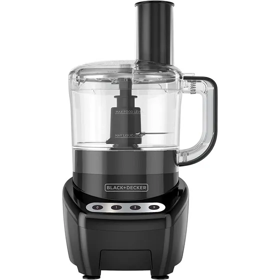 Procesador de alimentos Black+Decker FP4200 450W negra 127V