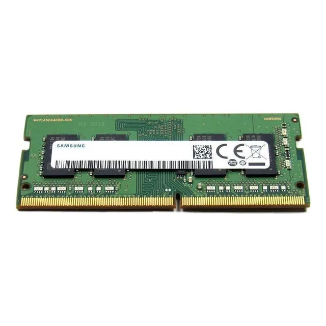 Memoria RAM color negro/verde 4GB Módulos de memoria RAM Marca Samsung M471A5244CB0-CWE