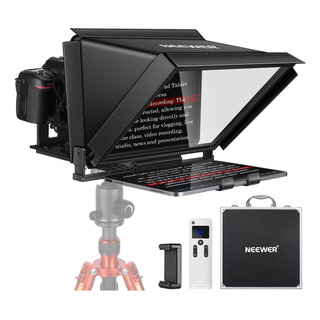 Teleprompter De Aluminio Neewer X12 Con Mando A Distancia Rt Teleprompter De Aluminio Neewer X12 Con Mando A Distancia Rt