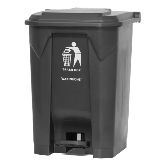 Cubo De Basura Basurero Con Pedal Contenedor 80 Litros