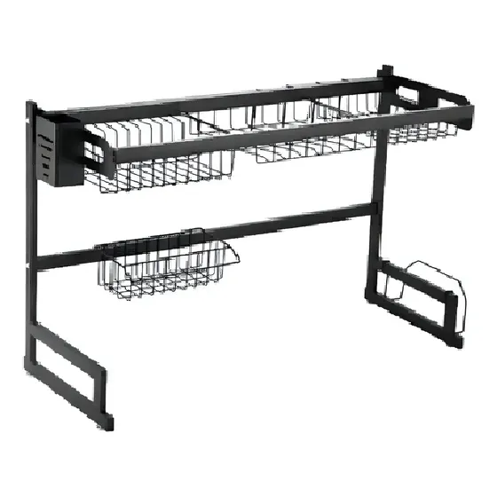 Organizador Escurridor De Platos De Acero Inoxidable 85cm | Cuotas sin interés