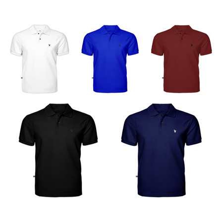 Kit 03 Camisa Polo Masculina Camisetas Plus Size Do P Ao G4 Kit 03 Camisa Polo Masculina Camisetas Plus Size Do P Ao G4
