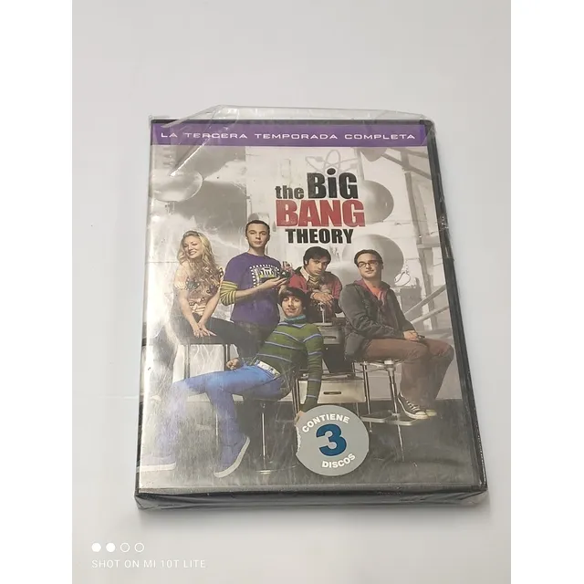 Dvd The Big Bang Theory 3 Ra Temporada Original Nueva 