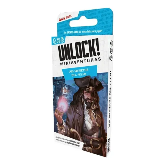 Unlock Mini: Los Secretos Del Pulpo - Juego De Mesa
