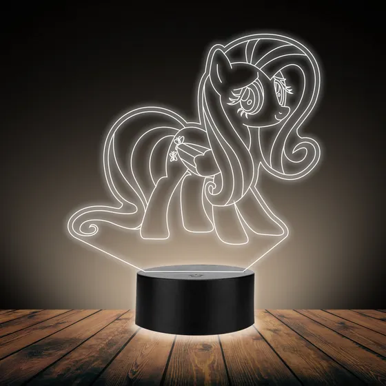 Lampara Led Mesa My Little Pony Fluttershy Art12410
