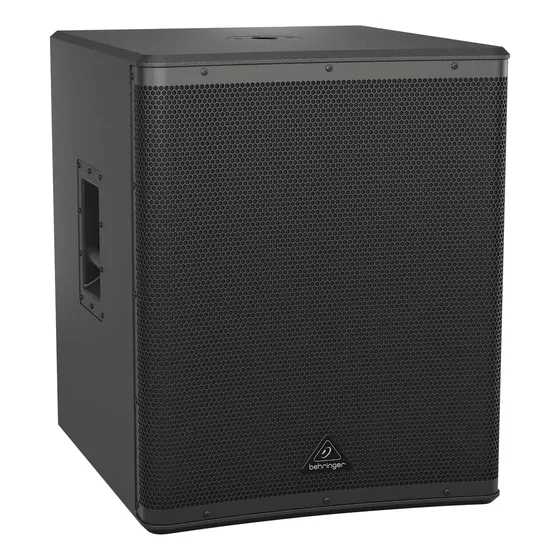 Subwoofer Activo 18  Amplificada 2400w Behringer Dr18sub