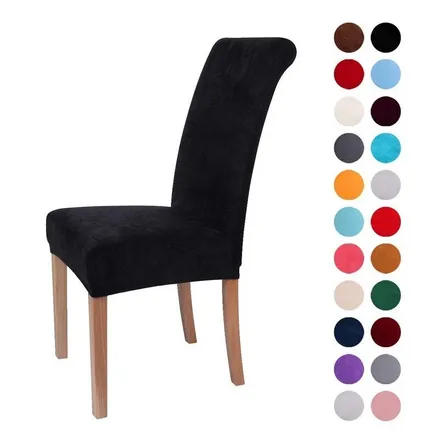 Pack De 6 Fundas De Silla Terciopelo Comedor // Jocker