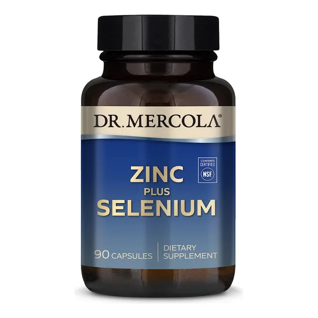 Zinc Selenio Dr Mercola Sistema Imune 90 Caps