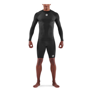 Compression Top Skins Series-1 Para Hombre, Color Blanco, Ta Compression Top Skins Series-1 Para Hombre, Color Blanco, Ta