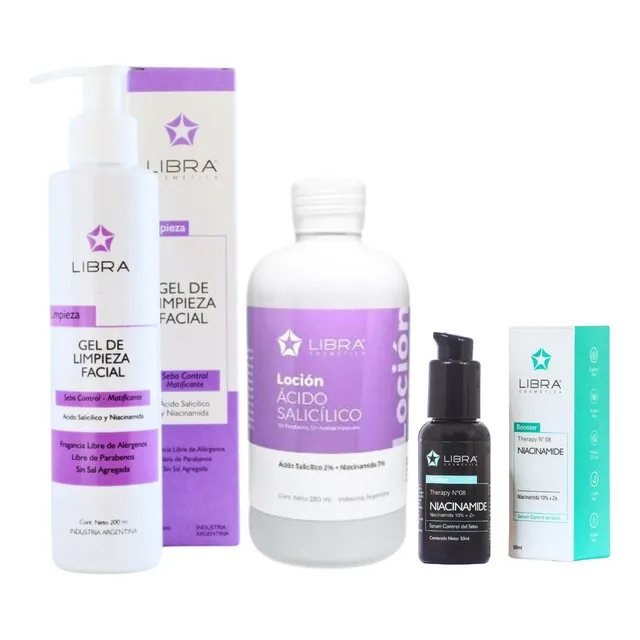 Libra Facial Gel Sebo Control+ Loc Salic + Niacinamida Chico