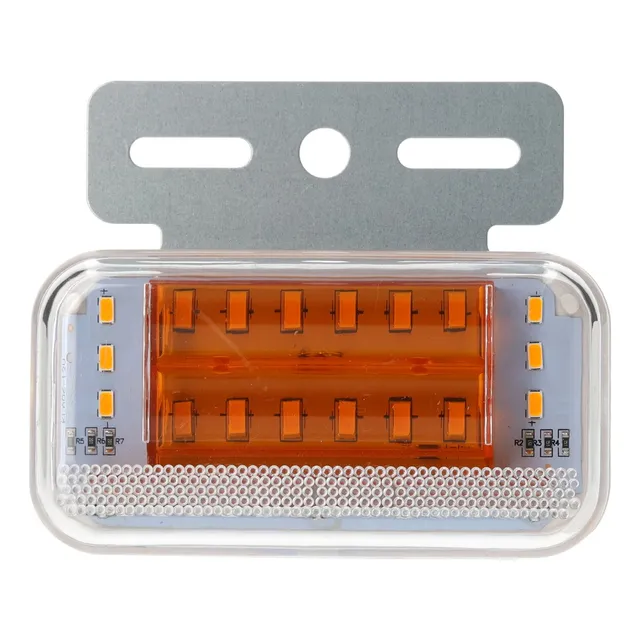Juego De Faros Led Laterales Camion 12v - Ambar Poli 26266