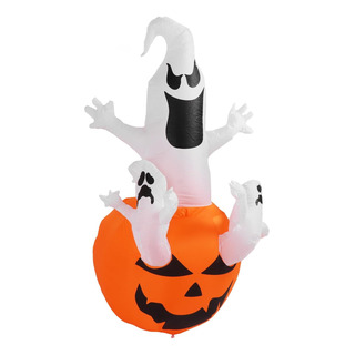 Fantasma De Calabaza Soplada De Halloween De 6 Pies Fantasma De Calabaza Soplada De Halloween De 6 Pies