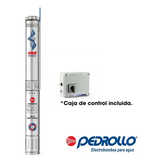 Bomba De Pozo Pedrollo 2hp 220v 4sr33g/20s